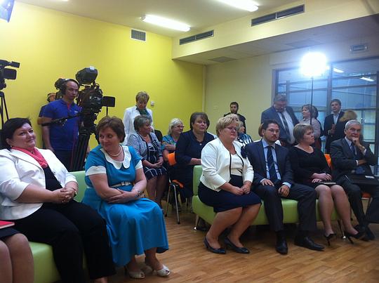 Совещание Губернатора МО Андрея Юрьевича Воробьева с главами общеобразовательных и дошкольных., Меркулова Екатерина Степановна и Степнова Светлана Александровна, Меркулова Екатерина Степановна и Степнова Светлана Александровна