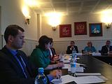 Фото: Круглый стол «Оказание помощи вынужденным переселенцам с Юга-Востока Украины»
