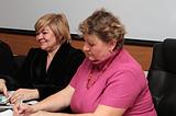 Член Общественной палаты Светлана Исаева и консультант-эксперт Надежда Котович