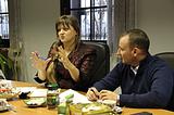 Фото: Встреча с главой сельского поселения Назарьевское 26 ноября 2014