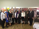 Михаил Солнцев, члены ОП Светлана Юрьевна Исаева, Людмила Сергеевна Седлова, консультанты-эксперты Ирина Владимировна Фираго, Надежда Николаевна Котович, Анастасия Евгеньевна Медяник, председатель местной общественной организации «Союз ветеранов стратегических ракетчиков» Виктор Прокопеня