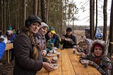Фото: Акция «ЛЕС ПОБЕДЫ» 25 апреля 2015 года