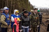 Фото: Акция «ЛЕС ПОБЕДЫ» 25 апреля 2015 года