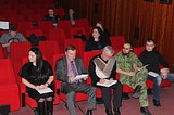 Виктория Викторовна Степанова, Николай Романович Якушев, Александр Егорович Галкин, Анатолий Валерьевич Кузнецов, Петр Александрович Коротецкий (фото Андрея Горбачика)