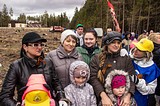 Фото: Акция «ЛЕС ПОБЕДЫ» 25 апреля 2015 года