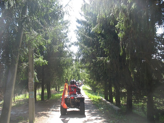 Квадро-пробег, посвященный 70-летию Дня Победы 10 мая 2015 года