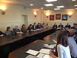 Фото: Круглый стол на тему переселения жителей ветхого фонда города Одинцово 20 мая 2015