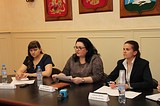 Фото: Круглый стол на тему «Легальная и нелегальная миграция в Одинцовском районе» 30 апреля 2015 года