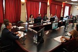 Фото: Пресс-конференция 15 июля 2015 года по итогам работы ОП