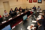 Фото: Пресс-конференция 15 июля 2015 года по итогам работы ОП