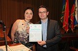 Максим Цыбуляк и Наталья Афиногенова