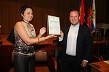 Наталья Афиногенова и Захар Иванов