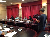 Фото: Круглый стол на тему «Ситуация с наружной рекламой в Одинцовском районе» 13 августа 2015 года