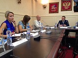 Фото: Круглый стол на тему «Ситуация с наружной рекламой в Одинцовском районе» 13 августа 2015 года