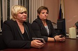 Светлана Исаева и Оксана Романовская
