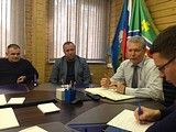 Фото: Встреча с главой сельского поселения Успенское октябрь 2015