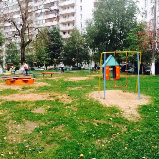 Выезд по детской площадке в Одинцово 29 сентября 2015 года