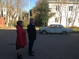 Фото: Встреча с главой г. п. Заречье октябрь 2015 года