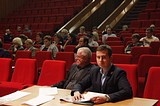 Член Общественной палаты Александр Галкин, консультант-эксперт Дмитрий Мартынов