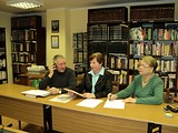 Одинцовская библиотека №3, консультанты-эксперты Ольга Сорокина и Виктор Погиблов