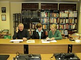 Одинцовская библиотека №3, консультанты-эксперты Ольга Сорокина и Виктор Погиблов