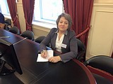 Валентина Степанова, генеральный директор «АудитФинанс» с проектом Молодежного профессионального центра «Мой выбор»