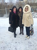 Председатель Комиссии по здравоохранению и социальной политике Лариса Сизякова и секретарь Комиссии Надежда Котович