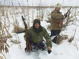 реконструкция боя в поселке Сосновка