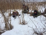 реконструкция боя в поселке 
Сосновка