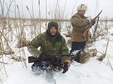 реконструкция боя в поселке Сосновка