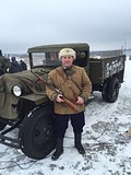 реконструкция боя в поселке Сосновка