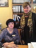 посещение Управления социальной защиты населения, Надежда Котович