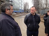 инспекция строительства Лесногородской школы