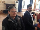 Андрей Остроухов и Николай Пархоменко