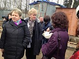 инспекция строительства Лесногородской школы