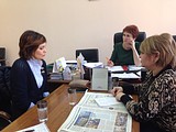 Встреча с Ксенией Мишиновой