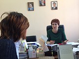 Встреча с Ксенией Мишиновой
