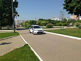 сопровождение участников Олимпийского забега