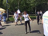 участница забега