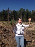 акция «Лес Победы», Оксана Сыворова