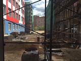 Инспекция строящейся школы в Лесном городке