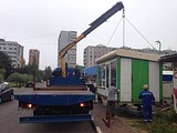Демонтаж незаконных торговых объектов в сельском поселении Успенское