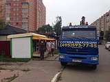 Демонтаж незаконных торговых объектов в сельском поселении Успенское