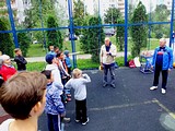 Спортивный праздник на бульваре Маршала Крылова