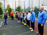 Спортивный праздник на бульваре Маршала Крылова