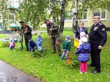 Встреча с ветеранами военной службы в МДОУ №82