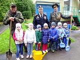 Встреча с ветеранами военной службы в МДОУ №82