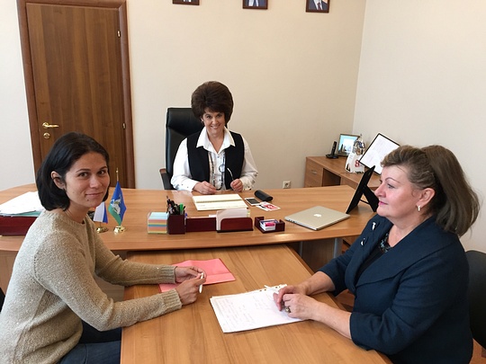 Встреча с главным врачем Одинцовской ЦРБ Ольгой Мисюкевич