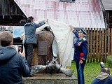 Открытие памятника Виталию Силаньеву