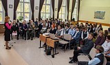 Читательская конференция к 75-летию битвы под Москвой, Одинцовская школа №1 